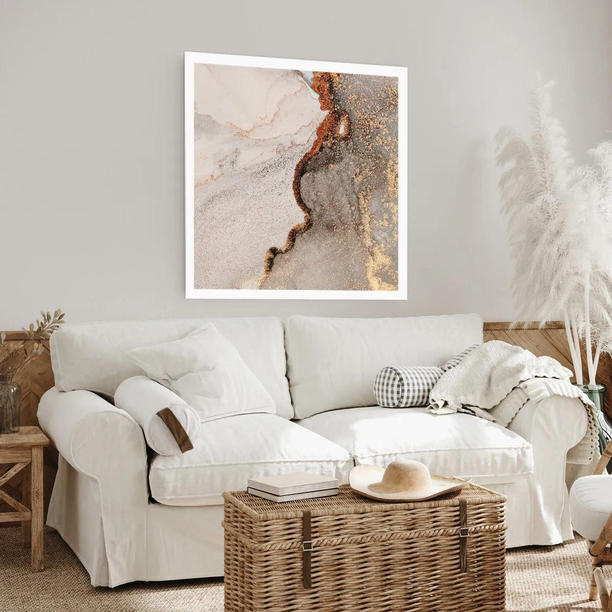 Pôster - No limite das cores - 40x40 cm