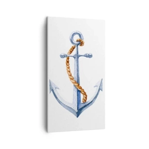 Quadro em tela - Ahoy aventura! - 45x80 cm