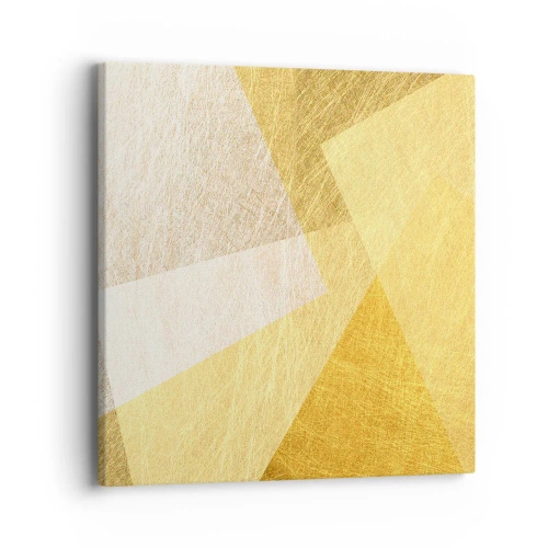 Quadro em tela - Clima geométrico - 40x40 cm
