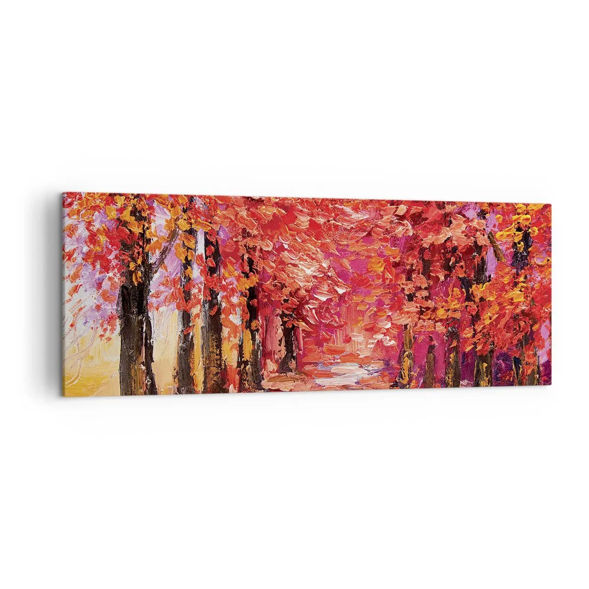 Quadro em tela - Impressão de outono - 140x50 cm