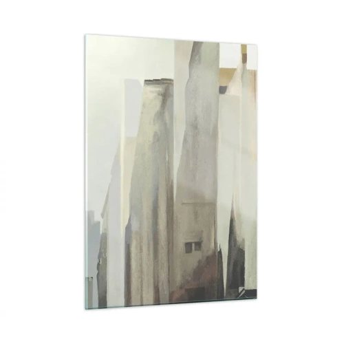 Quadro em vidro - Sonho com a cidade - 50x70 cm