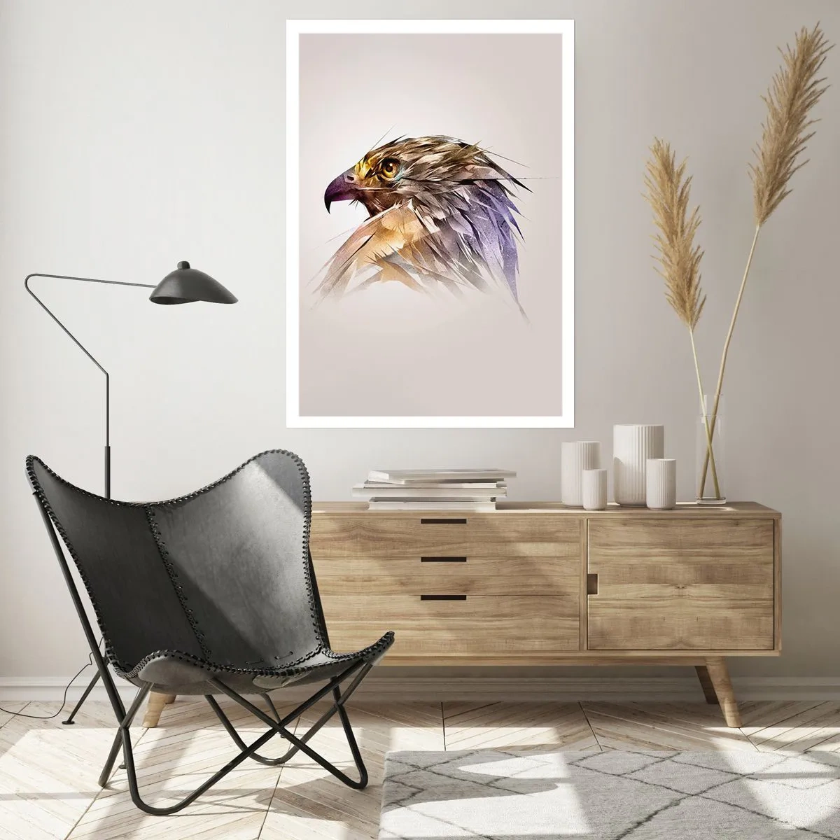 Pôster - Retrato de um guerreiro - 30x40 cm