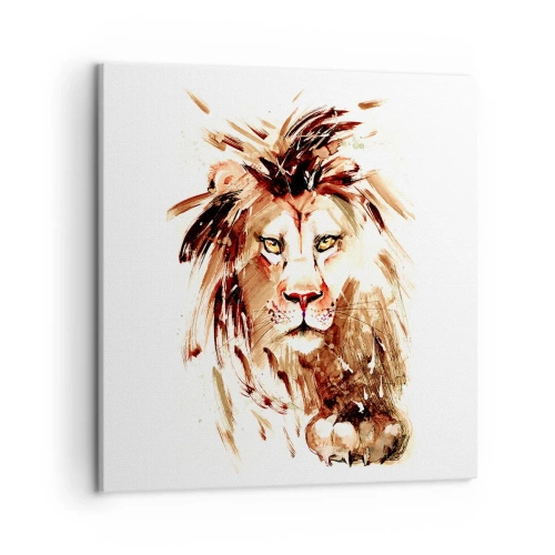 Quadro em tela - Força e dignidade - 50x50 cm