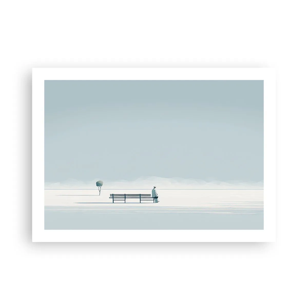 Pôster - Sim, estou esperando. - 70x50 cm