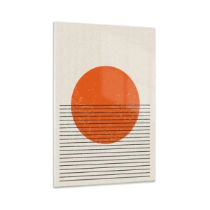 Quadro em vidro - Sempre sol - 80x120 cm