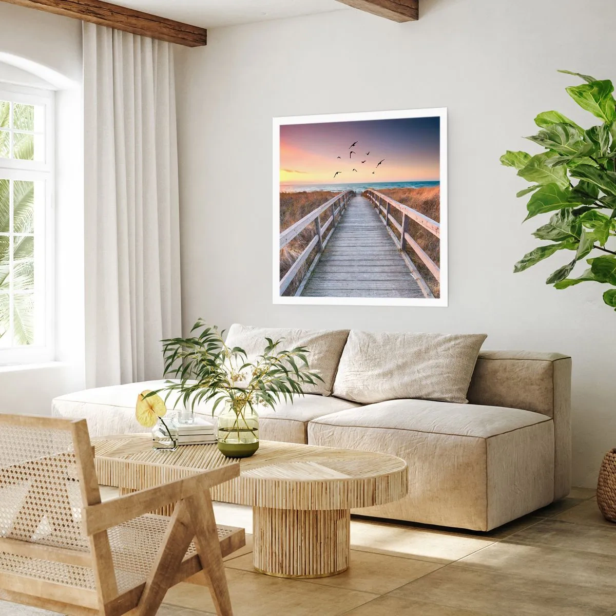 Pôster - O espaço das alturas - 40x40 cm