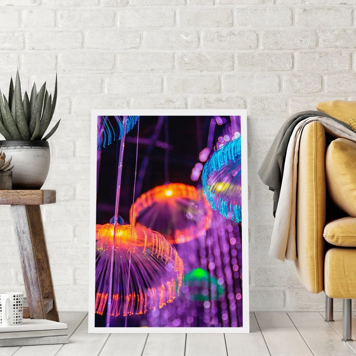 Pôster - Fonte de luz - 70x100 cm