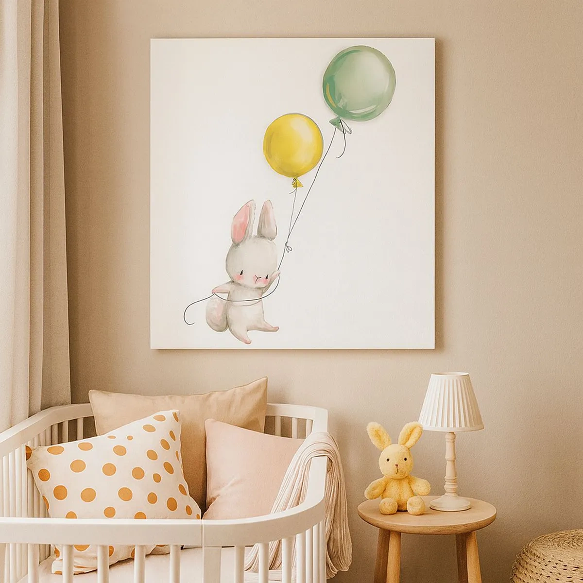 Quadro em tela - Também quero voar! - 30x30 cm