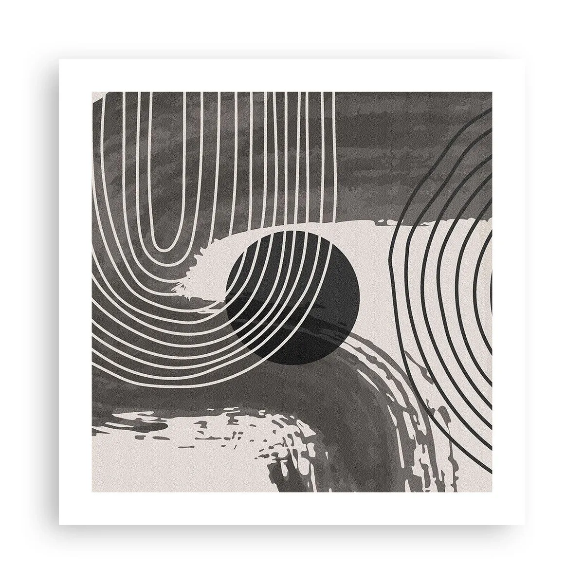 Pôster - O oval vence - 50x50 cm
