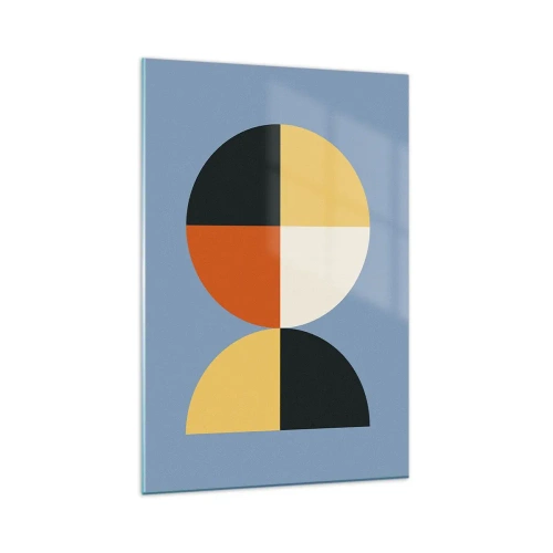 Quadro em vidro - Verja e conte - 80x120 cm