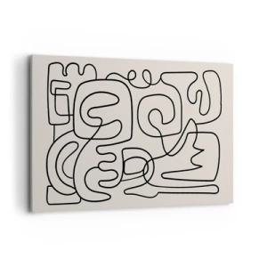 Quadro em tela - Na trilha - 120x80 cm