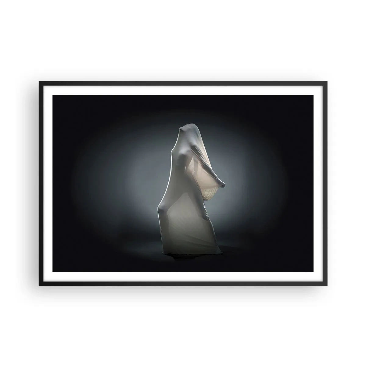 Pôster com moldura preta - Desejos ocultos - 100x70 cm