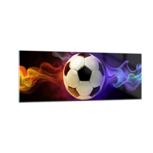 Quadro em vidro - O poder mágico do jogo - 140x50 cm