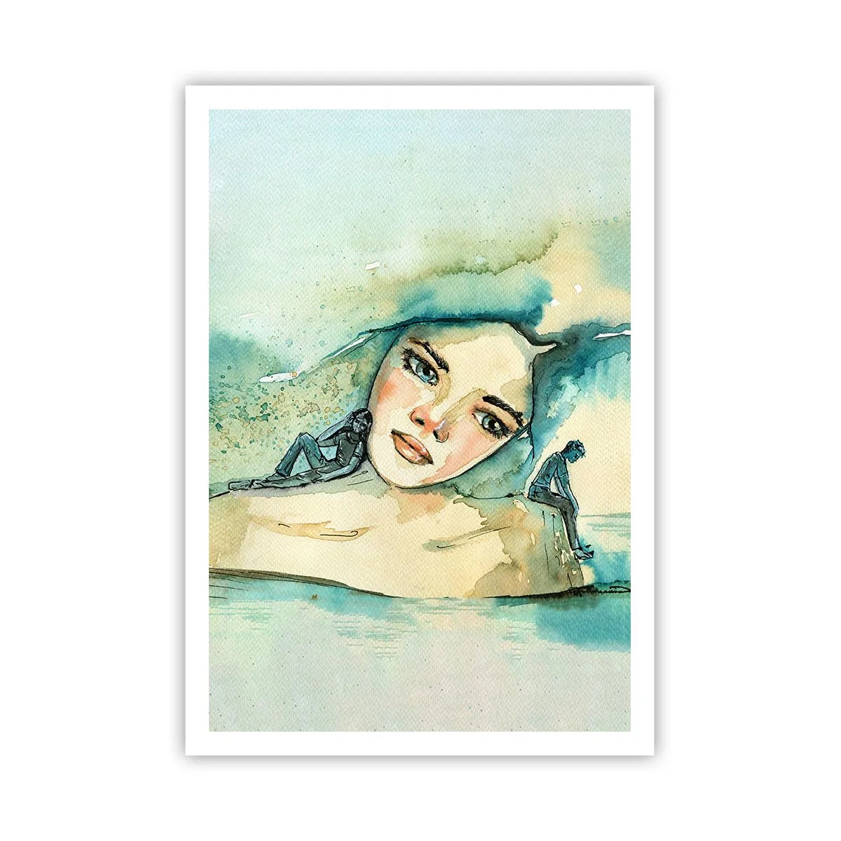 Pôster - Am I blue? - 70x100 cm