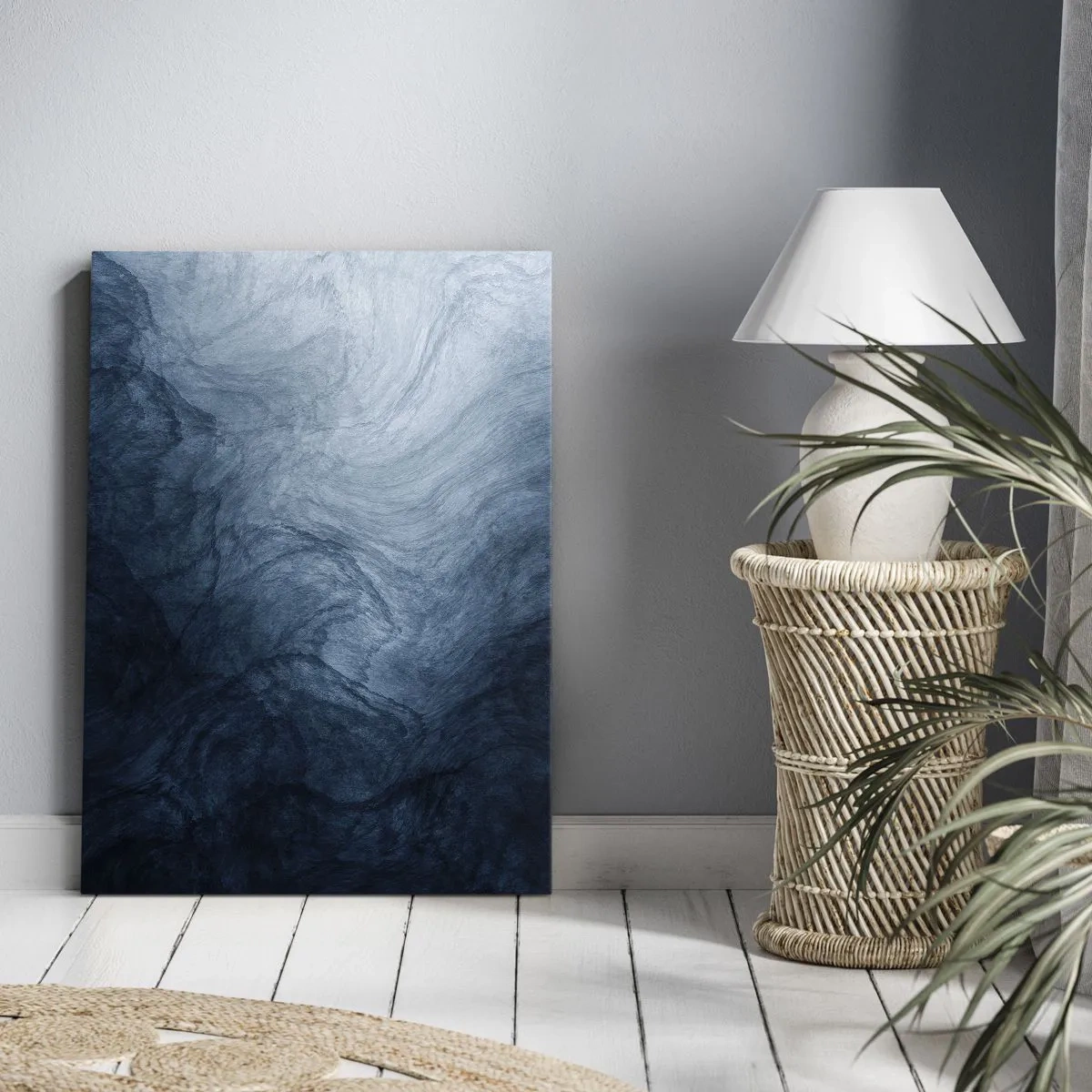 Quadro em tela - Nas profundezas - 45x80 cm