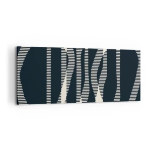 Quadro em tela - Uma tentativa de quebrar a escuridão - 120x50 cm