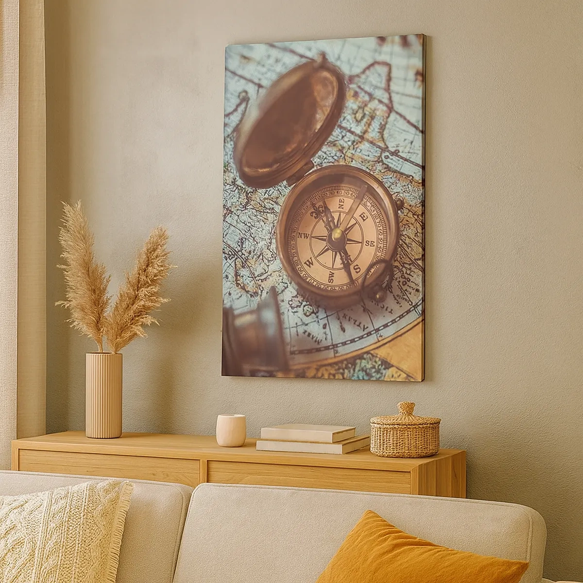 Quadro em tela - Para o aventureiro - 50x70 cm