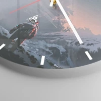 Mostrador com traços