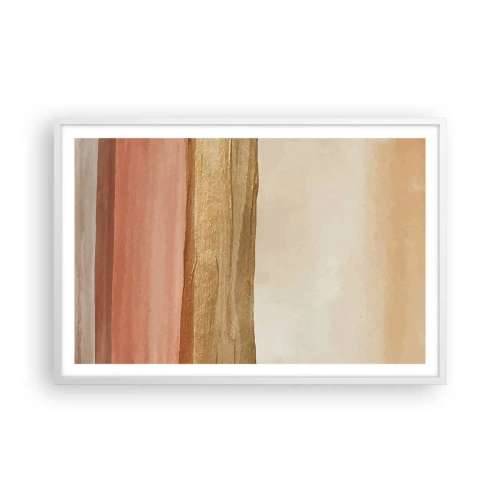 Pôster em moldura branca - Composição vertical - 91x61 cm