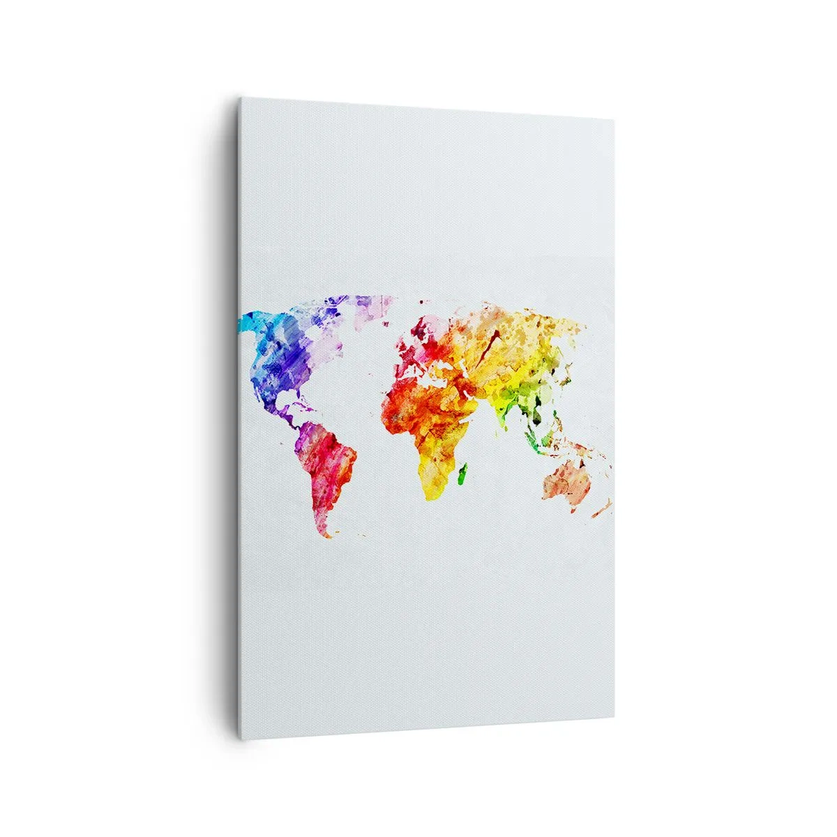 Quadro em tela - Todas as cores do mundo - 80x120 cm