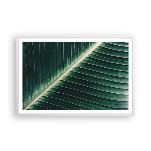 Pôster em moldura branca - O ritmo da natureza - 91x61 cm
