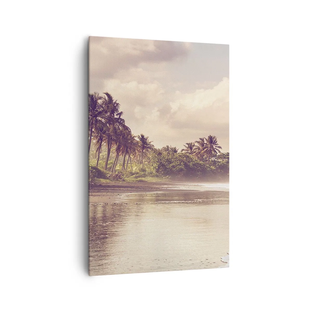 Quadro em tela - Carícia das ondas - 80x120 cm