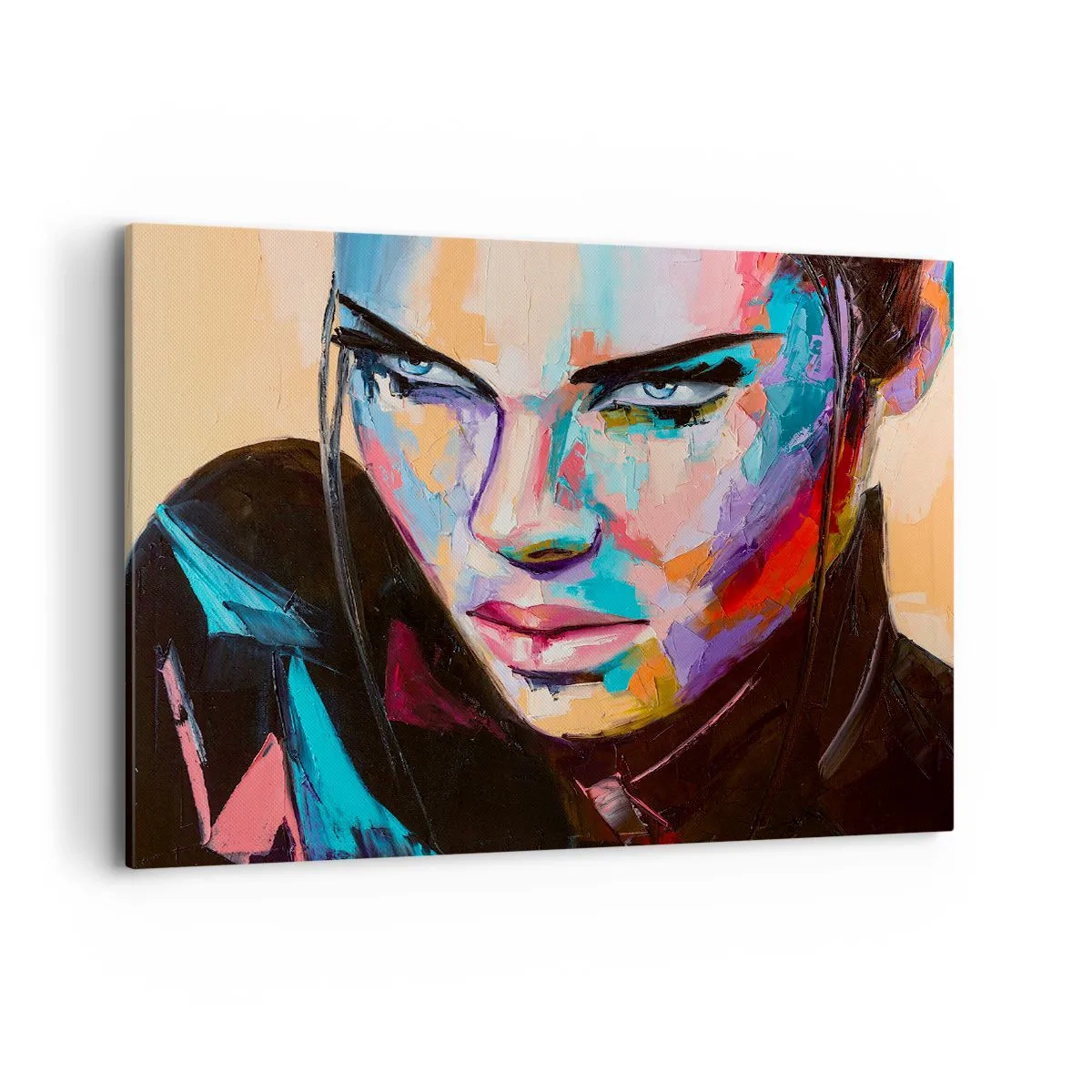 Quadro em tela - Coração selvagem - 120x80 cm