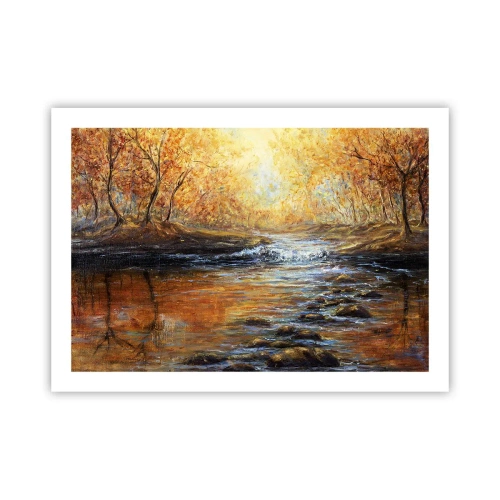 Pôster - Riacho Dourado - 70x50 cm