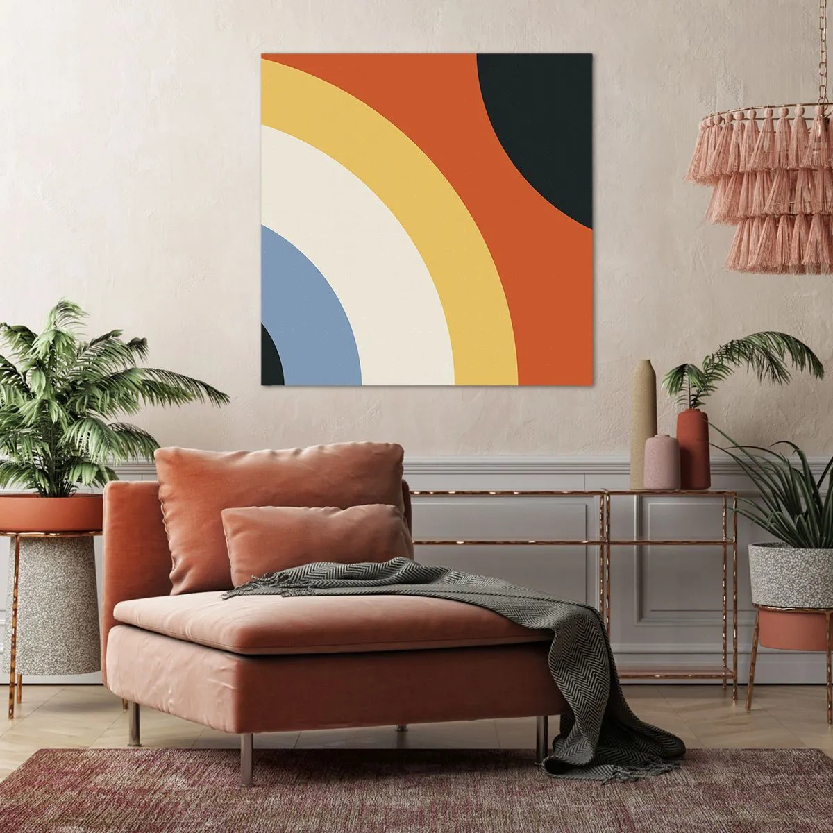 Quadro em tela - Um para o outro - 30x30 cm