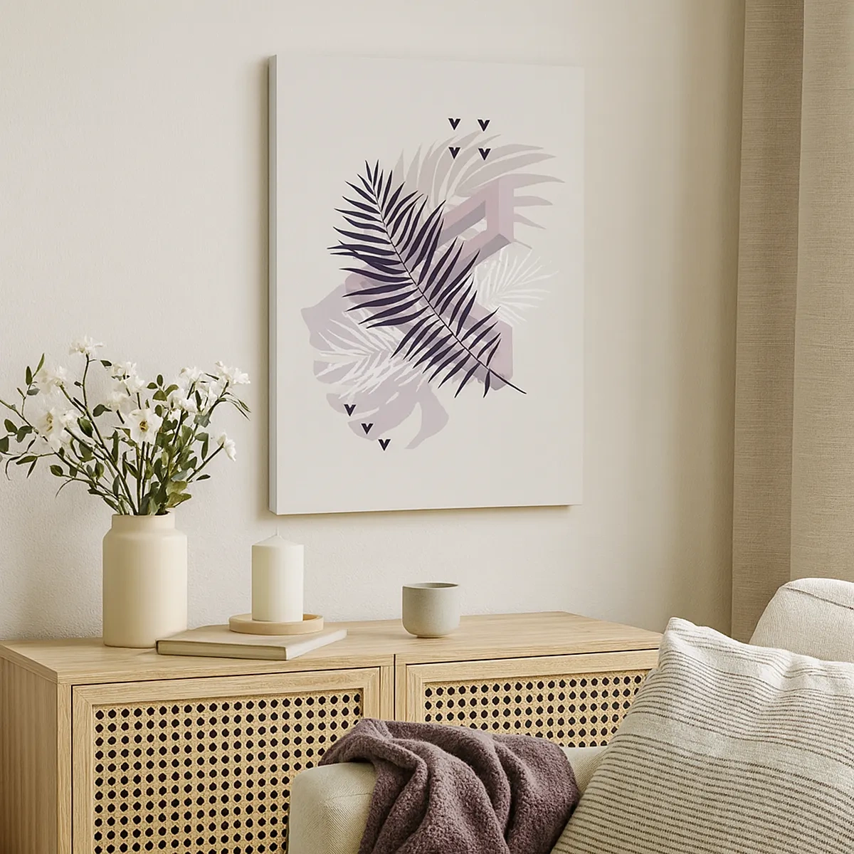 Quadro em tela - A sombra de uma sombra - 50x70 cm