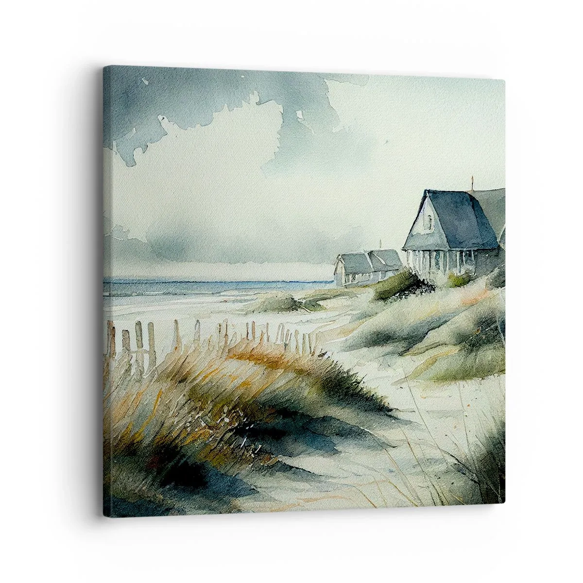 Quadro em tela - Longe da agitação - 30x30 cm