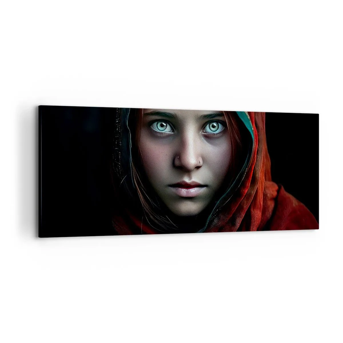 Quadro em tela - Princesa oriental - 120x50 cm