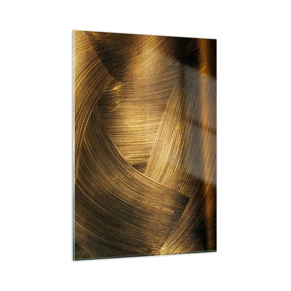 Quadro em vidro - No labirinto dourado - 50x70 cm