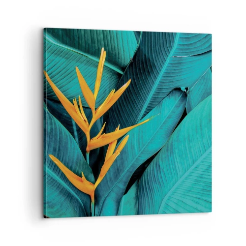 Quadro em tela - Flor do Éden - 60x60 cm