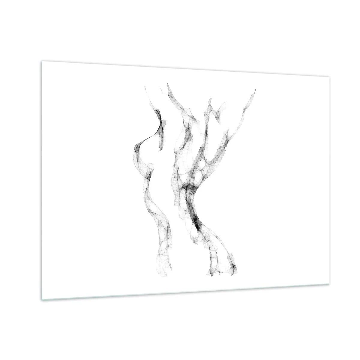 Quadro em vidro - Bonita e forte - 100x70 cm