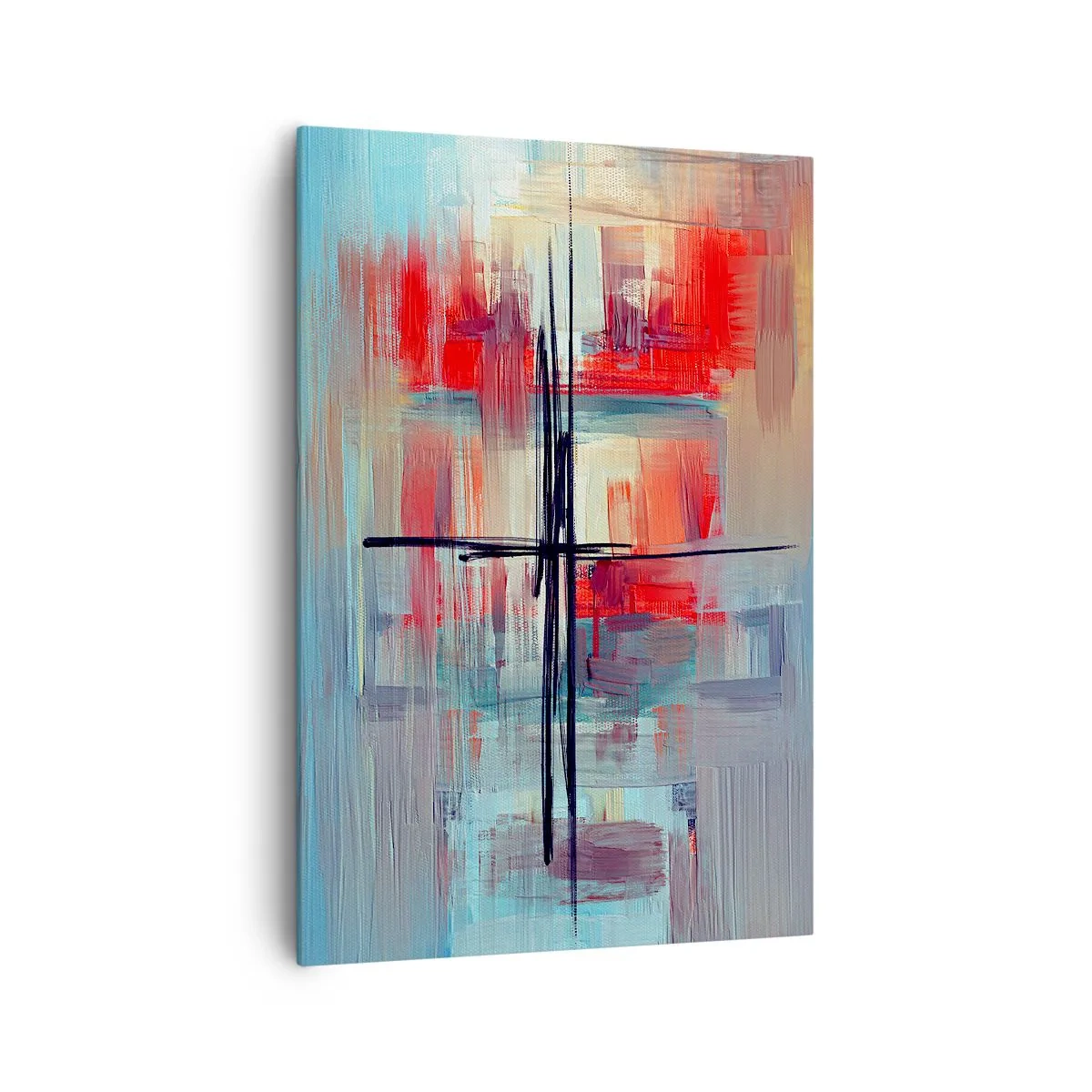 Quadro em tela - Uma paisagem numa dimensão desconhecida - 70x100 cm