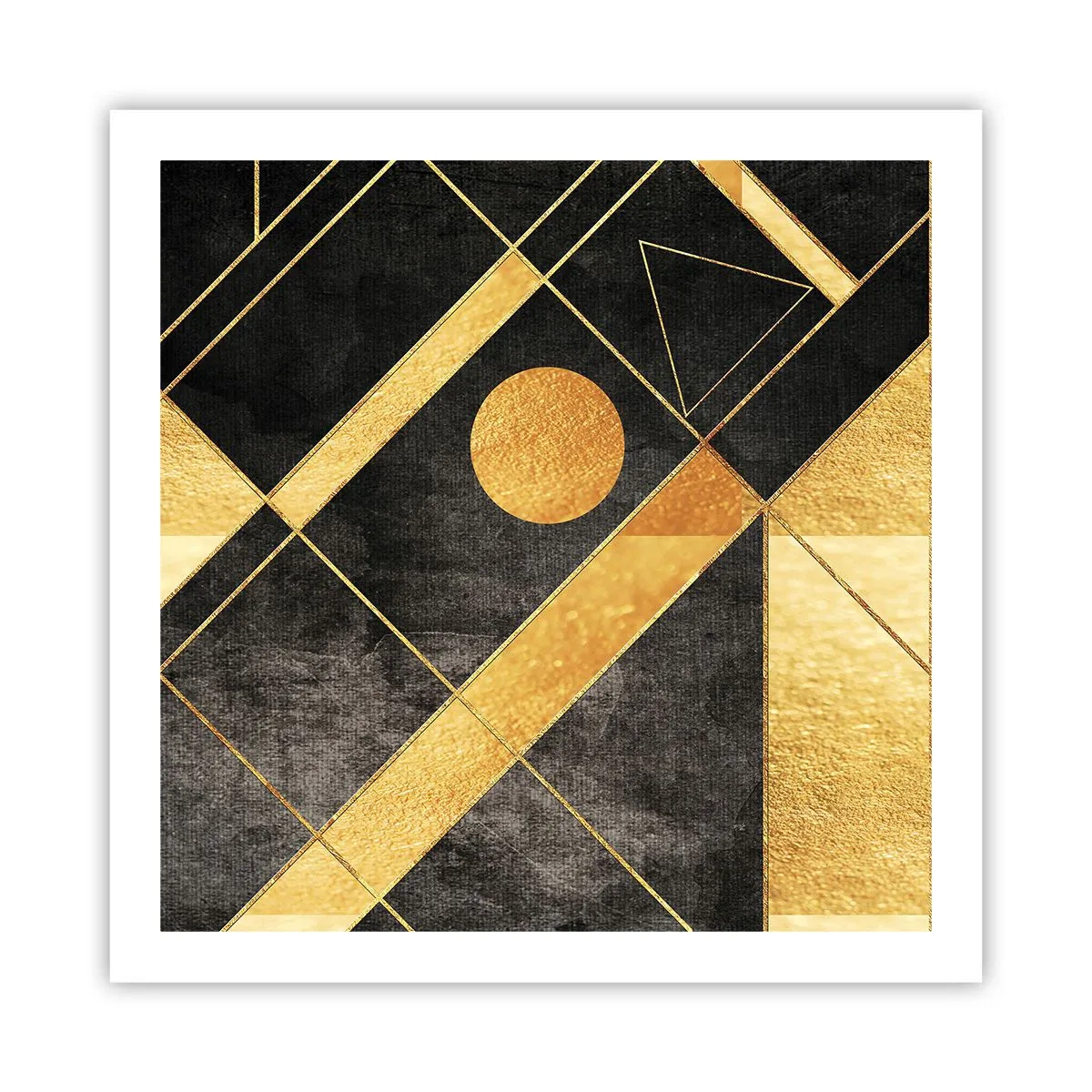 Pôster - Sol do Deserto - 60x60 cm