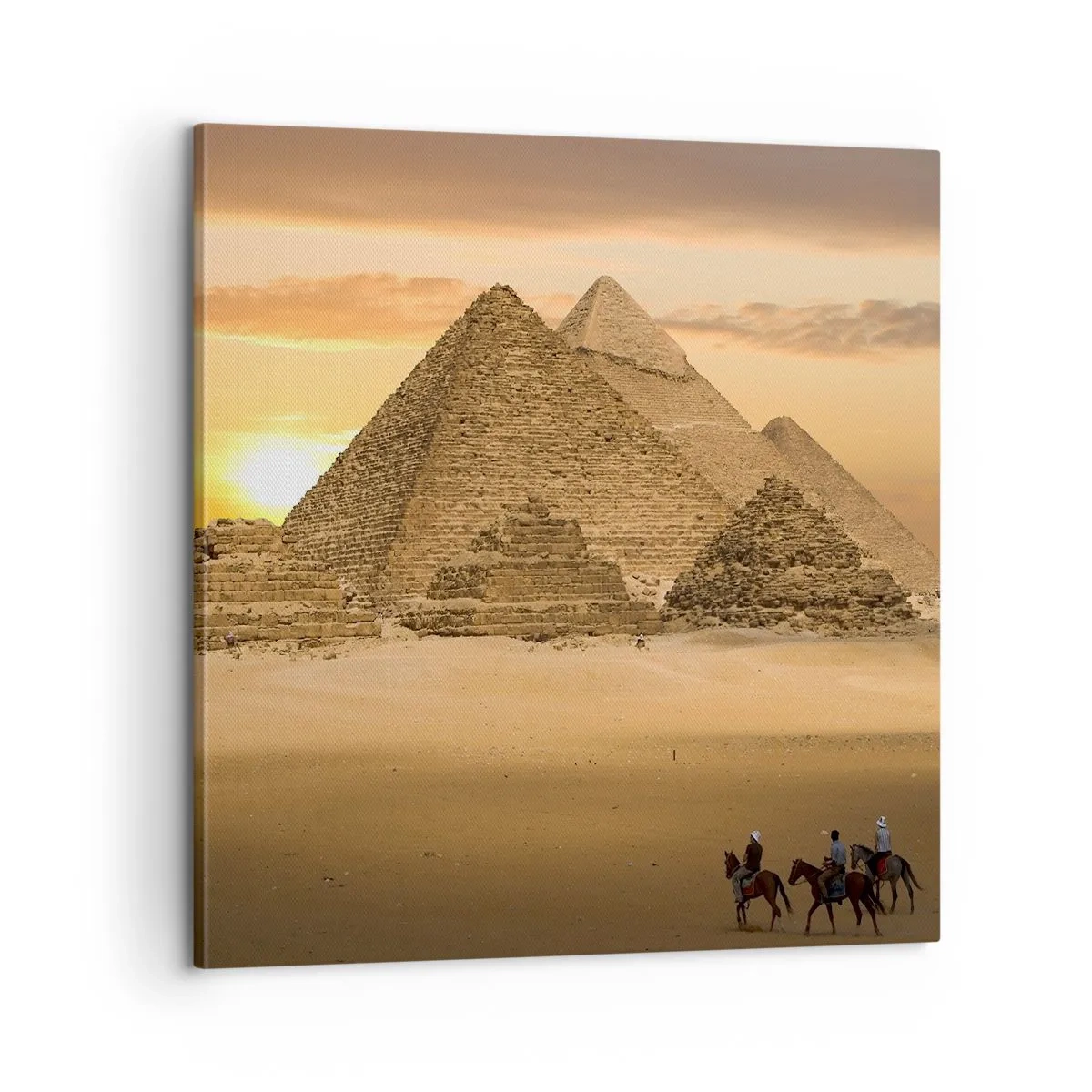 Quadro em tela - Sem mudança durante milhares de anos - 60x60 cm