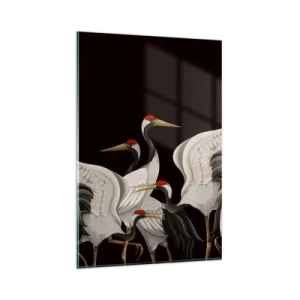 Quadro em vidro - Assuntos de aves - 80x120 cm