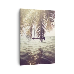 Quadro em tela - Deixe-se levar pela imaginação - 70x100 cm