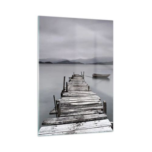 Quadro em vidro - Amanhã pode ir - 50x70 cm