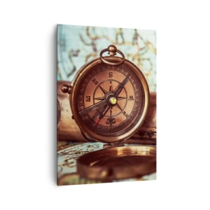 Quadro em tela - Uma aventura pirata no Caribe - 70x100 cm