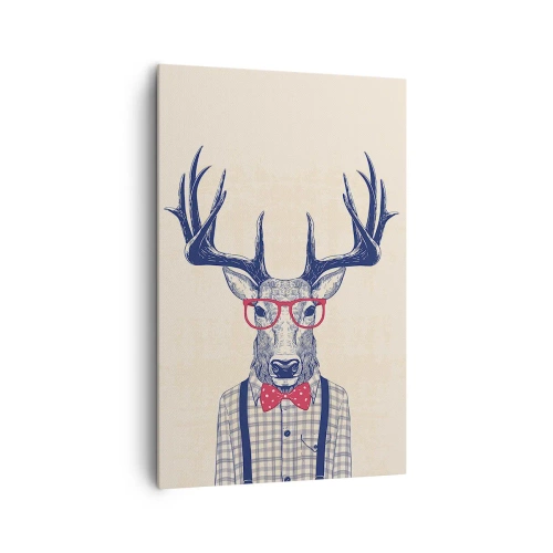 Quadro em tela - Extravagância engraçada - 80x120 cm