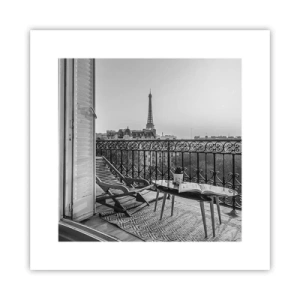 Pôster - Tarde de Paris - 30x30 cm