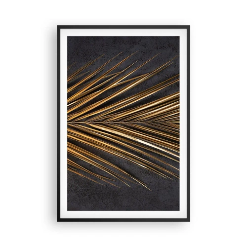 Pôster com moldura preta - Ouro dos trópicos - 61x91 cm