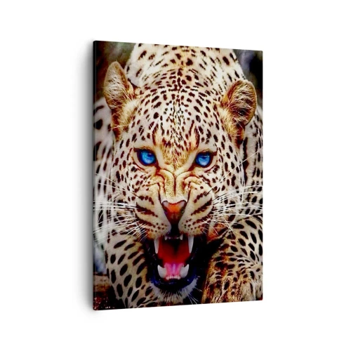 Quadro em tela - A raiva não afeta a beleza - 50x70 cm