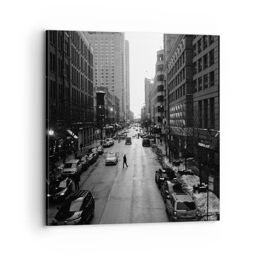 Quadro em tela - Outro dia como todos os dias - 70x70 cm