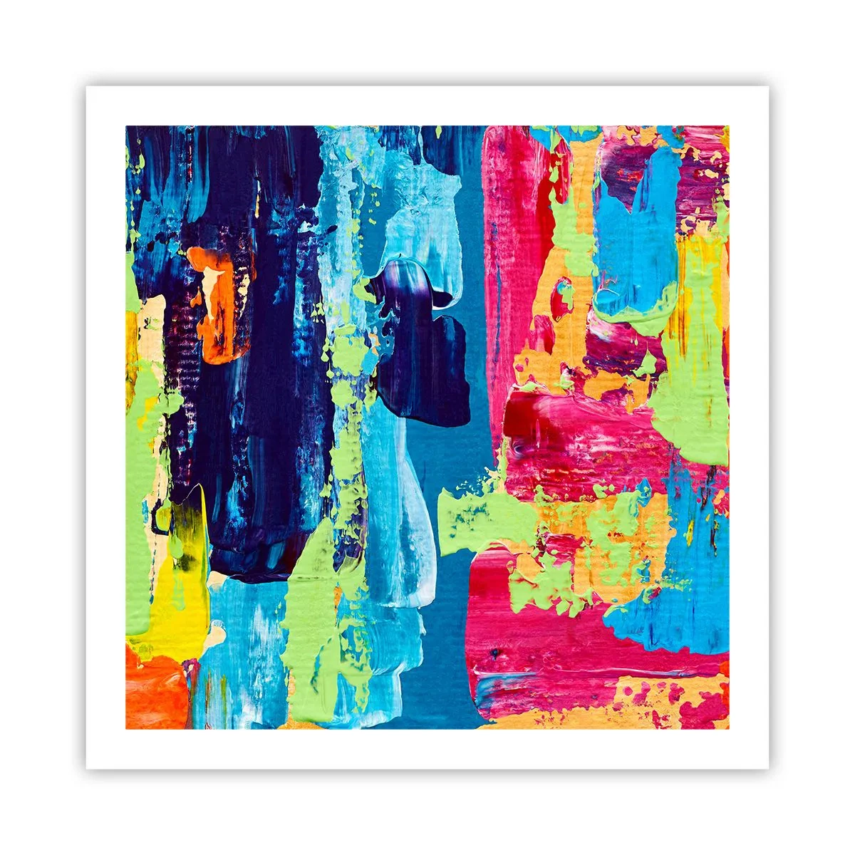 Pôster - A vida é bela! - 60x60 cm