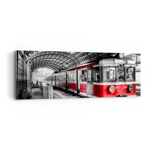 Quadro em tela - Talvez seja a viagem de sua vida? - 90x30 cm