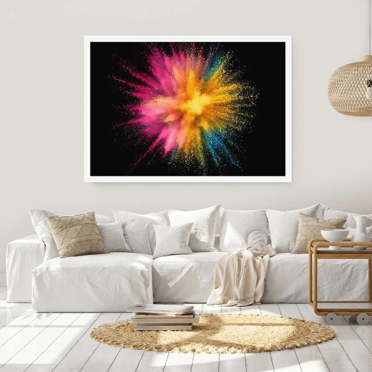 Pôster - O nascimento das cores  - 50x40 cm